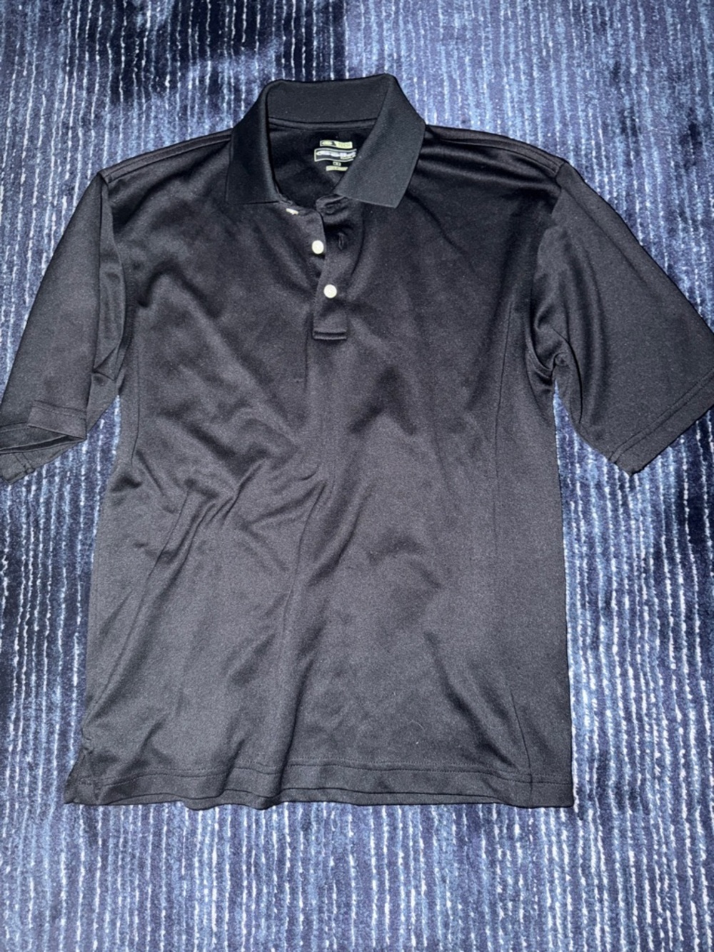 Callaway Black Short-Sleeve Performance Polo